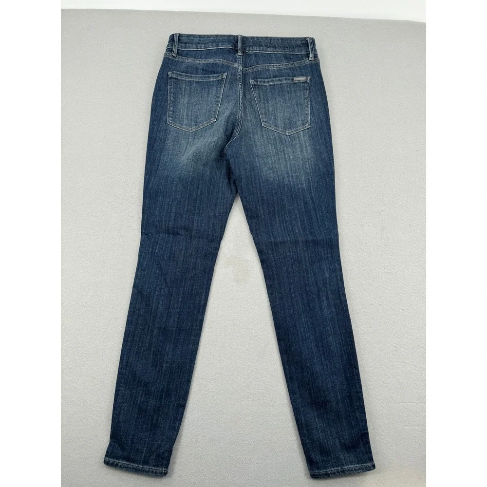 White House Black Market Extra High-Rise Skinny Everyday Soft Jeans Women 6 Blue